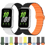 Magnetic Sport Silicone Strap for Samsung Galaxy Fit 3 – Adjustable Watch Band for Men & Women - STRAPS