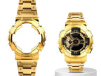 Metal Case & Band for G-SHOCK GA100/110/120/GD100/120 - Stainless Steel Bezel - STRAPS
