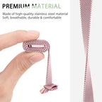 Metal Magnetic Band for Fitbit Luxe - Milanese Sport Strap Replacement STRAPS