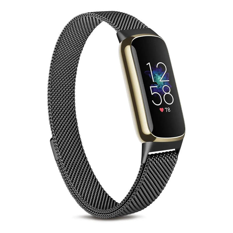 Metal Magnetic Band for Fitbit Luxe - Milanese Sport Strap Replacement STRAPS