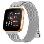 Metal Magnetic Strap for Fitbit Versa & Sense Series – Sleek & Adjustable Watchband - STRAPS