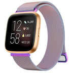 Metal Magnetic Strap for Fitbit Versa & Sense Series – Sleek & Adjustable Watchband - STRAPS