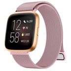 Metal Magnetic Strap for Fitbit Versa & Sense Series – Sleek & Adjustable Watchband - STRAPS