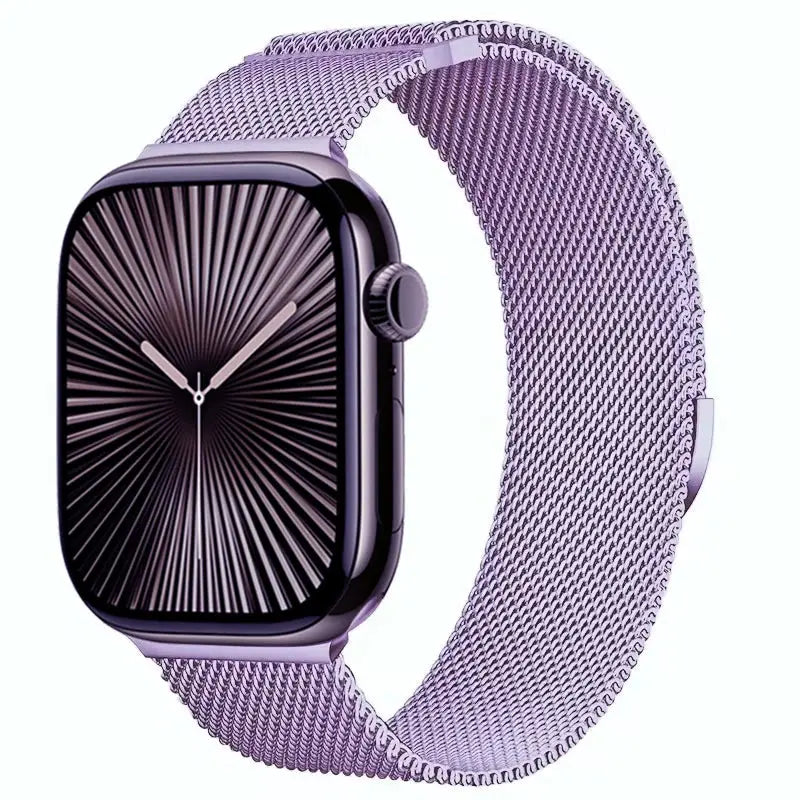 Milanese Magnetic Strap for Apple Watch – Ultra 2, Series 10, 9, 8, 7,  6, 5, 4, SE, 3, 2, 1 STRAPS