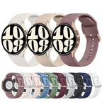 No Gaps Silicone Strap for Samsung Galaxy Watch 4, 5, 6, 7 – 40mm, 44mm, 45mm, 42mm, 46mm, 47mm TOBFIT