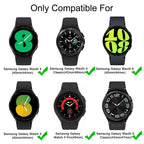 No Gaps Silicone Strap for Samsung Galaxy Watch 4, 5, 6, 7 – 40mm, 44mm, 45mm, 42mm, 46mm, 47mm TOBFIT