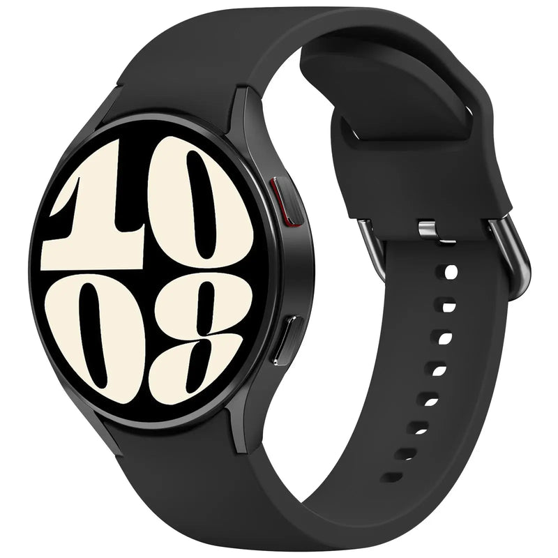 No Gaps Silicone Strap for Samsung Galaxy Watch 4, 5, 6, 7 – 40mm, 44mm, 45mm, 42mm, 46mm, 47mm TOBFIT