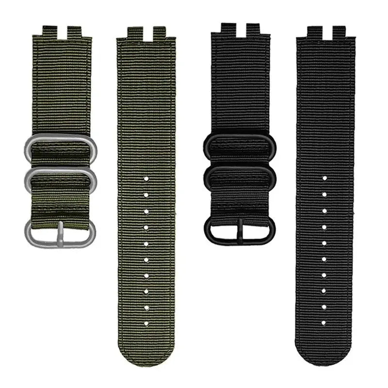 Nylon Canvas Strap for Casio PROTREK PRW-3000/3100/6000/6100Y With Tools 180mm Band STRAPS