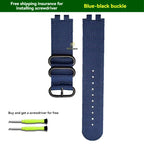 Nylon Canvas Strap for Casio PROTREK PRW-3000/3100/6000/6100Y With Tools 180mm Band STRAPS