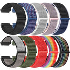 Nylon Loop Strap (20mm/22mm) for Samsung Galaxy, Huawei GT, Amazfit, Garmin, Xiaomi: Comfortable and Stylish - STRAPS