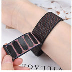 Nylon Loop Strap (20mm/22mm) for Samsung Galaxy, Huawei GT, Amazfit, Garmin, Xiaomi: Comfortable and Stylish - STRAPS