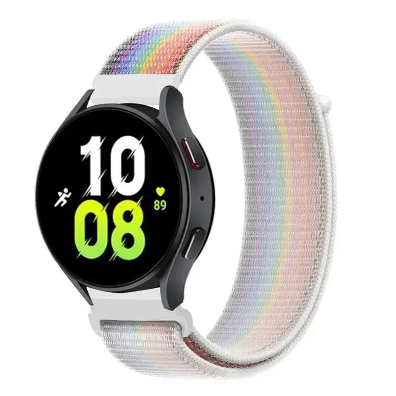 Nylon Loop Strap (20mm/22mm) for Samsung Galaxy, Huawei GT, Amazfit, Garmin, Xiaomi: Comfortable and Stylish - STRAPS