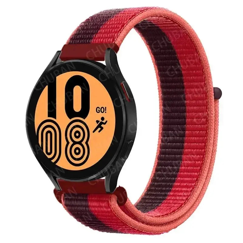 Nylon Loop Strap (20mm/22mm) for Samsung Galaxy, Huawei GT, Amazfit, Garmin, Xiaomi: Comfortable and Stylish - STRAPS
