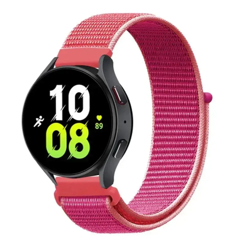 Nylon Loop Strap (20mm/22mm) for Samsung Galaxy, Huawei GT, Amazfit, Garmin, Xiaomi: Comfortable and Stylish - STRAPS