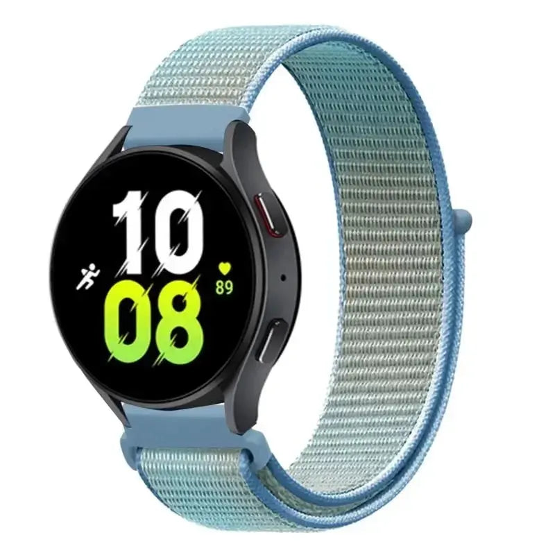 Nylon Loop Strap (20mm/22mm) for Samsung Galaxy, Huawei GT, Amazfit, Garmin, Xiaomi: Comfortable and Stylish - STRAPS