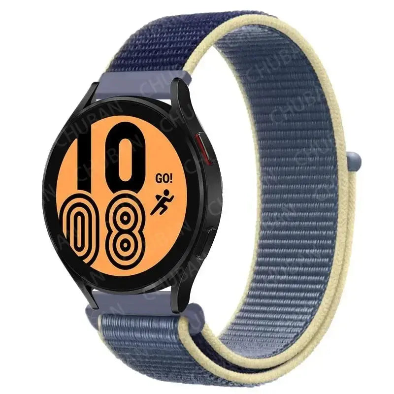 Nylon Loop Strap (20mm/22mm) for Samsung Galaxy, Huawei GT, Amazfit, Garmin, Xiaomi: Comfortable and Stylish - STRAPS