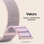 Nylon Loop Strap for Apple, Watch Sport Band Bracelet for Series Ultra 8/7/6, SE, 5, 4, 38mm to 49mm STRAPS