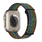 Nylon Loop Strap for Apple, Watch Sport Band Bracelet for Series Ultra 8/7/6, SE, 5, 4, 38mm to 49mm STRAPS