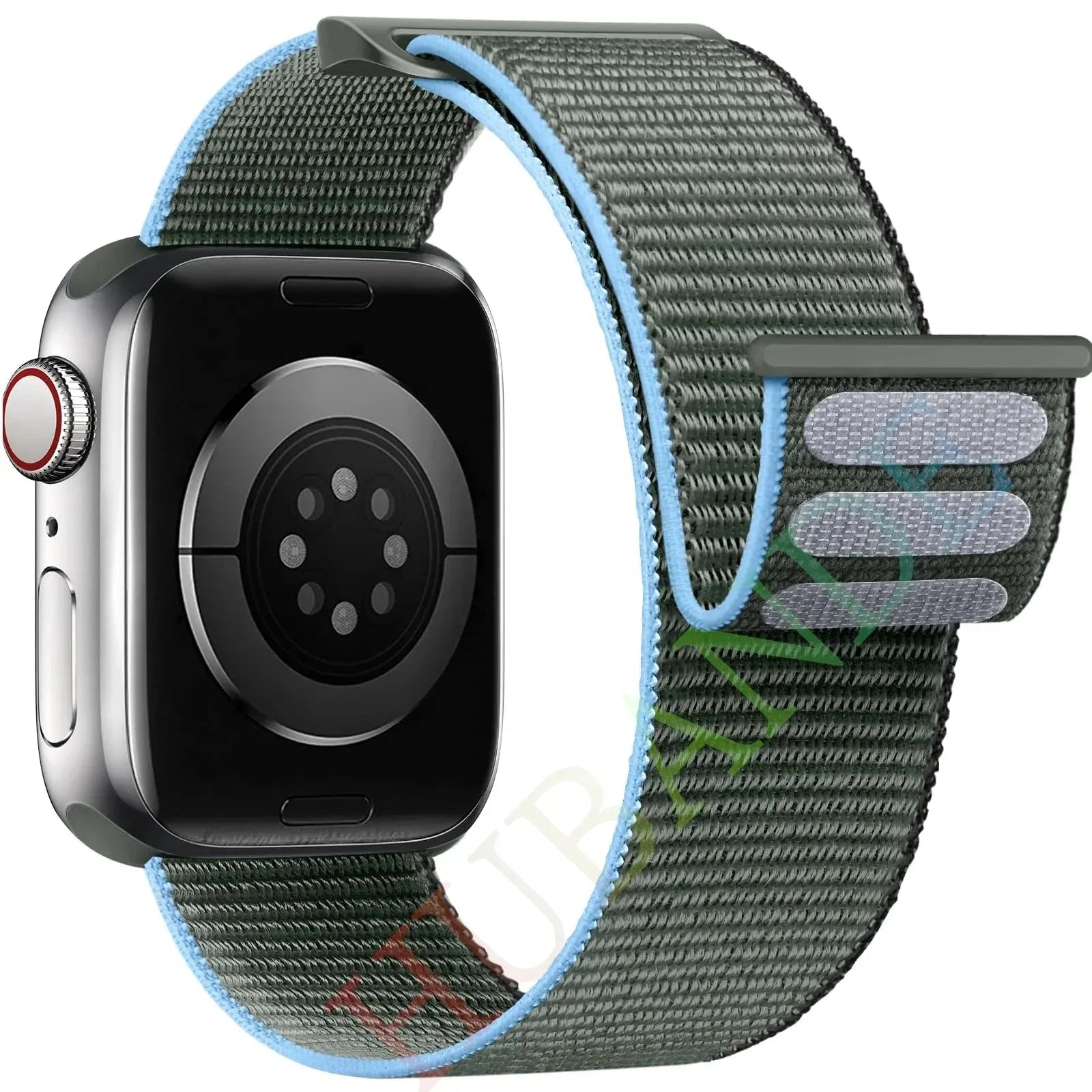 Nylon Loop Strap for Apple, Watch Sport Band Bracelet for Series Ultra 8/7/6, SE, 5, 4, 38mm to 49mm STRAPS