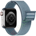 Nylon Loop Strap for Apple, Watch Sport Band Bracelet for Series Ultra 8/7/6, SE, 5, 4, 38mm to 49mm STRAPS