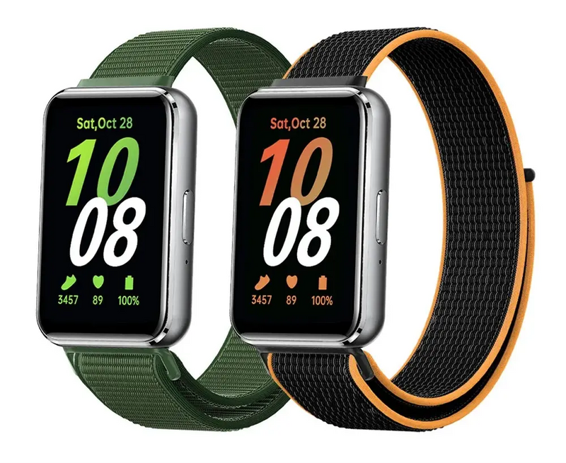 Nylon Loop Strap for Samsung Galaxy Fit 3 – Adjustable Elastic Watchband for All-Day Comfort - STRAPS