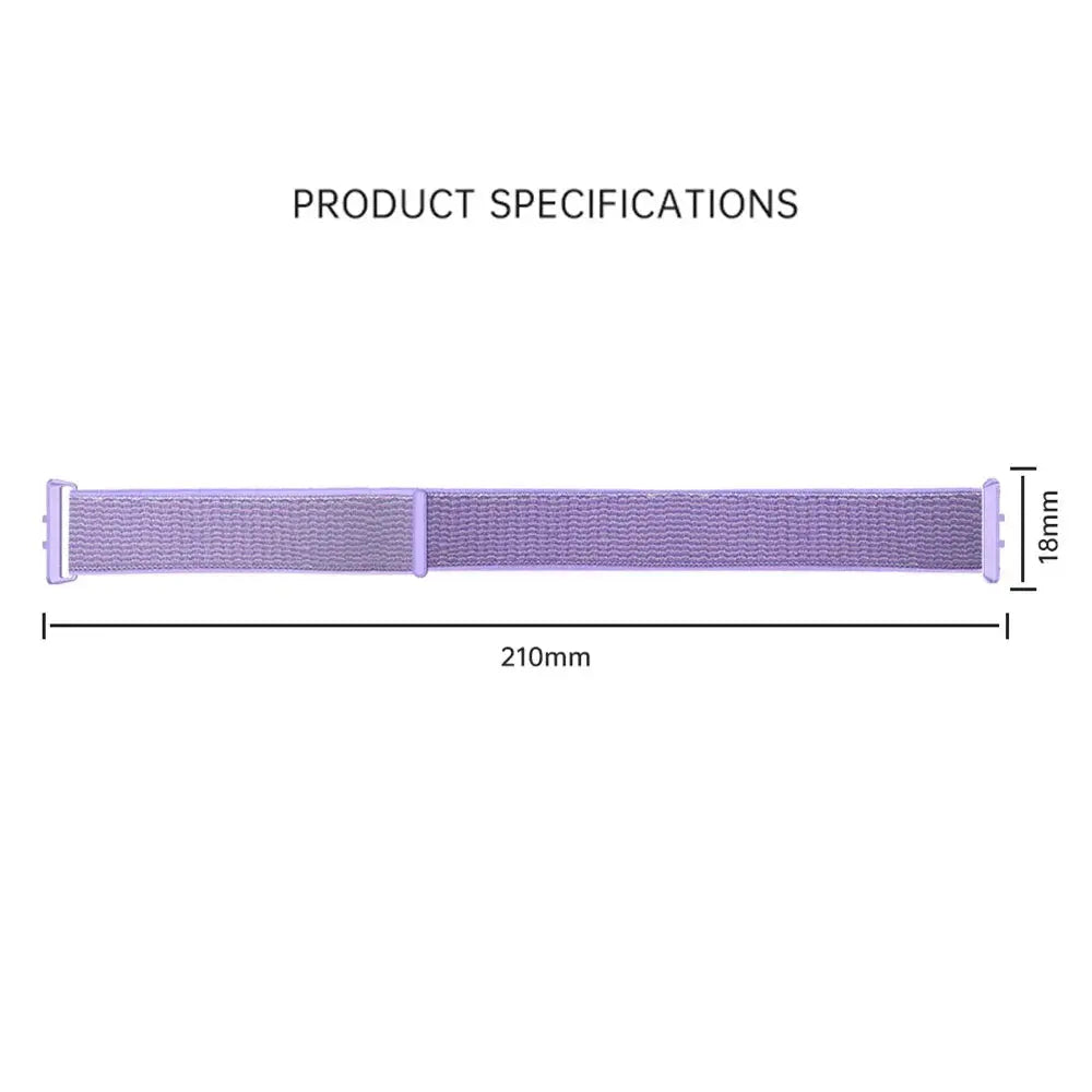 Nylon Loop Strap for Samsung Galaxy Fit 3 – Adjustable Elastic Watchband for All-Day Comfort - STRAPS