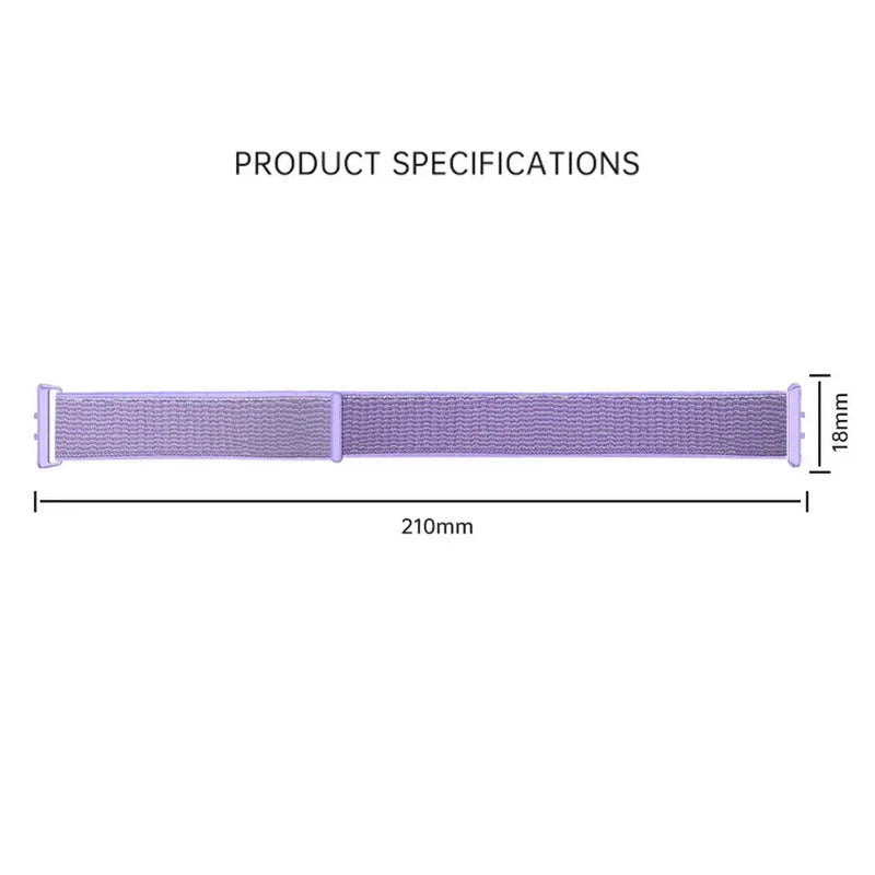 Nylon Loop Strap for Samsung Galaxy Fit 3 – Adjustable Elastic Watchband for All-Day Comfort - STRAPS