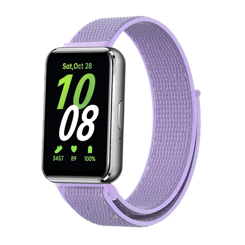 Nylon Loop Strap for Samsung Galaxy Fit 3 – Adjustable Elastic Watchband for All-Day Comfort - STRAPS