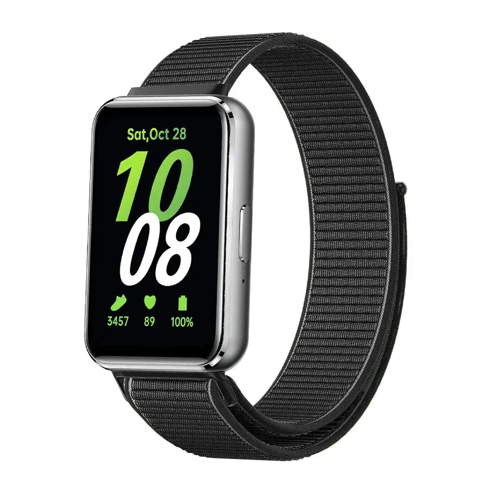 Nylon Loop Strap for Samsung Galaxy Fit 3 – Adjustable Elastic Watchband for All-Day Comfort - STRAPS