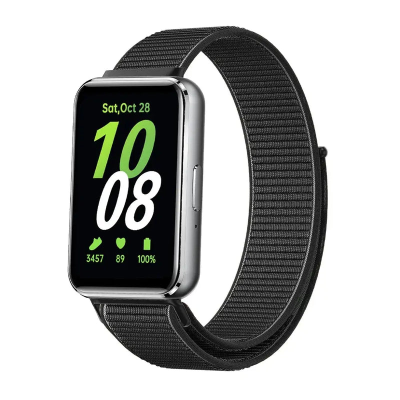 Nylon Loop Strap for Samsung Galaxy Fit 3 – Adjustable Elastic Watchband for All-Day Comfort - STRAPS