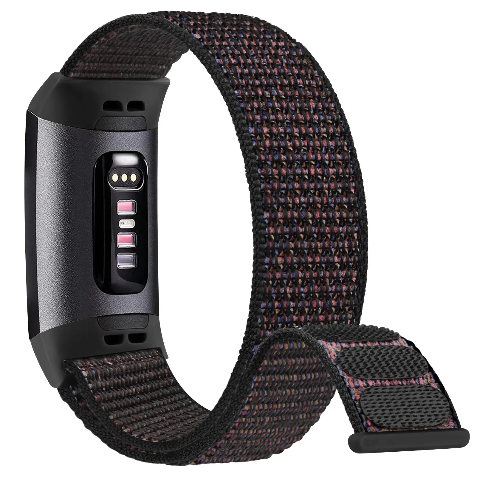 Nylon Sport Loop Band for Fitbit Charge 6/5/4/3/SE – Adjustable Replacement Strap STRAPS