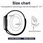 Nylon Sport Loop Band for Fitbit Charge 6/5/4/3/SE – Adjustable Replacement Strap STRAPS