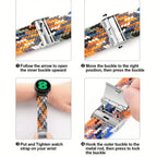 Nylon Strap (20mm/22mm) for Samsung Galaxy, Huawei GT, Garmin, Amazfit, Xiaomi: Stylish and Durable STRAPS