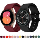Original Arc Silicone Strap for Samsung Galaxy Watch 7 6 5 4 Pro Classic 40mm–47mm 20mm Band - STRAPS