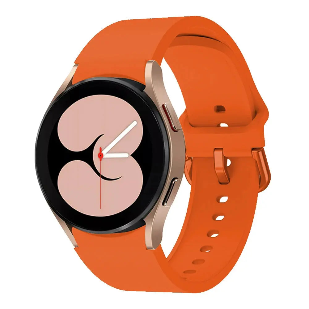 Original Arc Silicone Strap for Samsung Galaxy Watch 7 6 5 4 Pro Classic 40mm–47mm 20mm Band - STRAPS