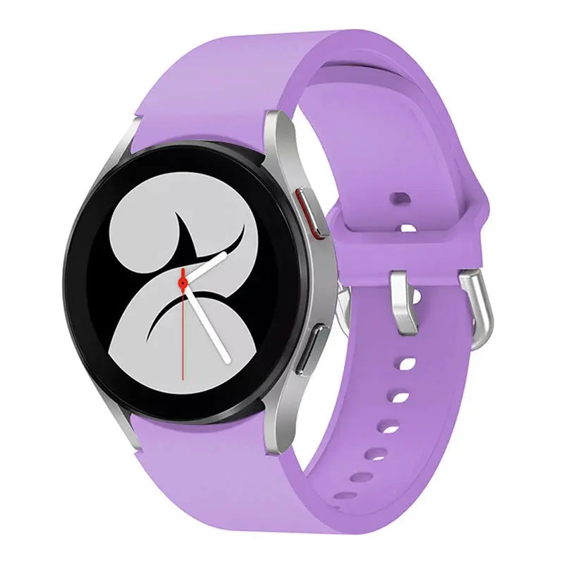 Original Arc Silicone Strap for Samsung Galaxy Watch 7 6 5 4 Pro Classic 40mm–47mm 20mm Band - STRAPS
