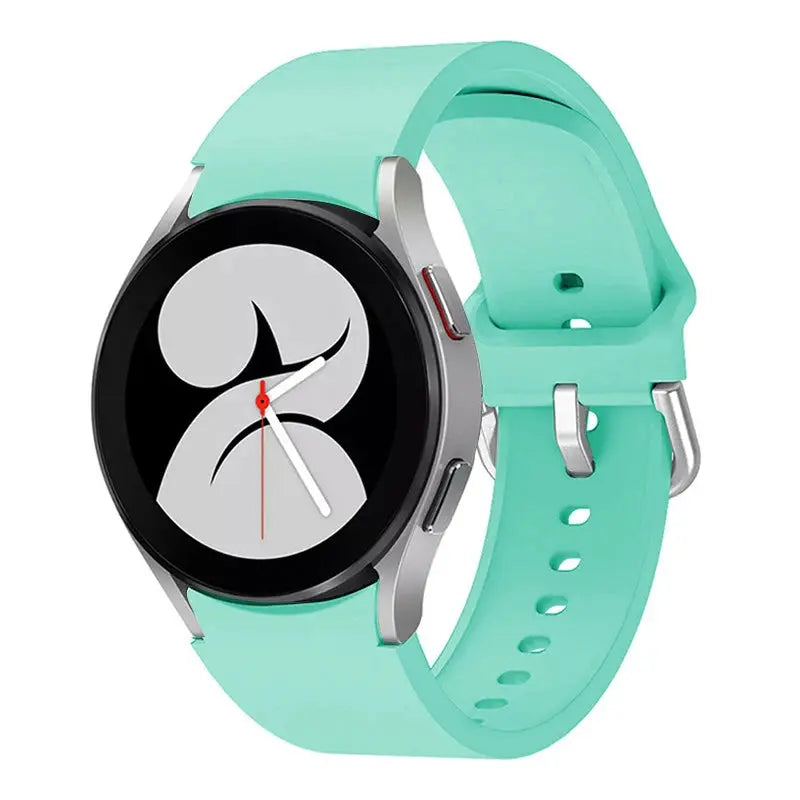 Original Arc Silicone Strap for Samsung Galaxy Watch 7 6 5 4 Pro Classic 40mm–47mm 20mm Band - STRAPS
