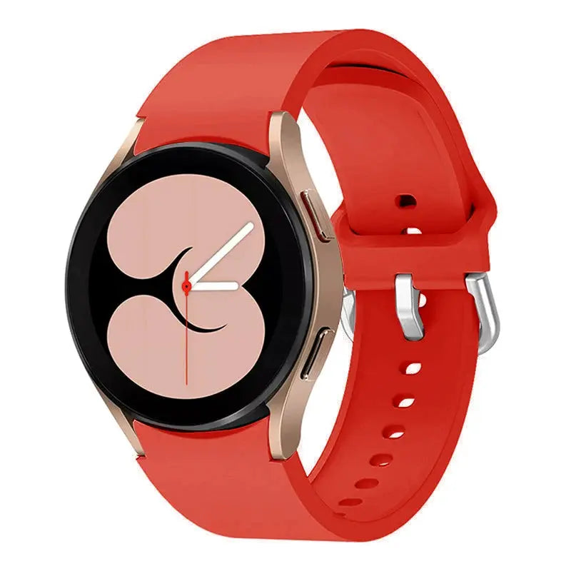 Original Arc Silicone Strap for Samsung Galaxy Watch 7 6 5 4 Pro Classic 40mm–47mm 20mm Band - STRAPS