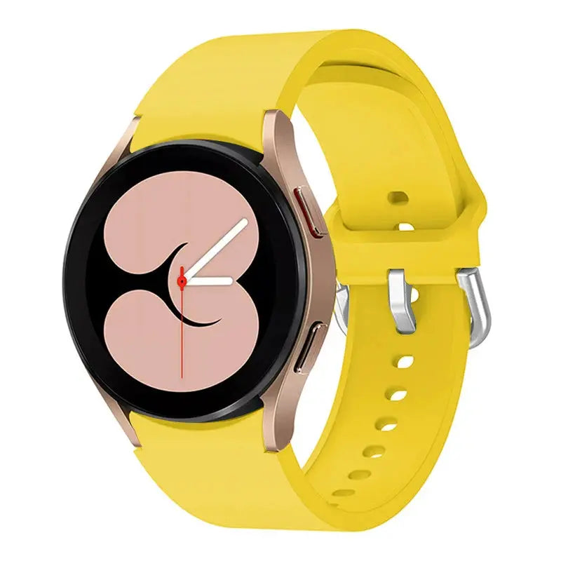 Original Arc Silicone Strap for Samsung Galaxy Watch 7 6 5 4 Pro Classic 40mm–47mm 20mm Band - STRAPS