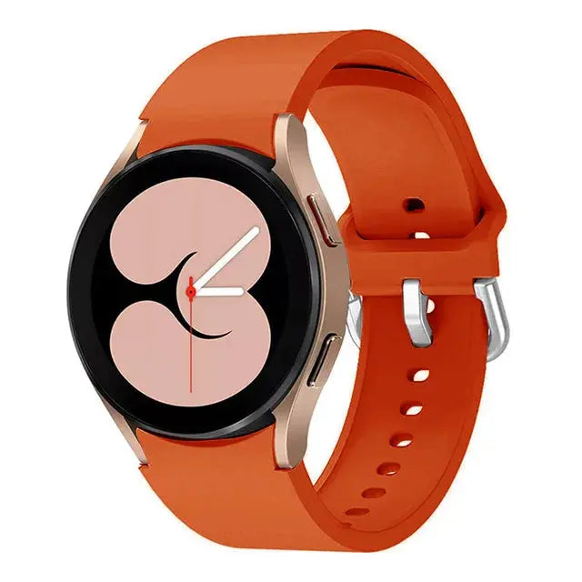 Original Arc Silicone Strap for Samsung Galaxy Watch 7 6 5 4 Pro Classic 40mm–47mm 20mm Band - STRAPS