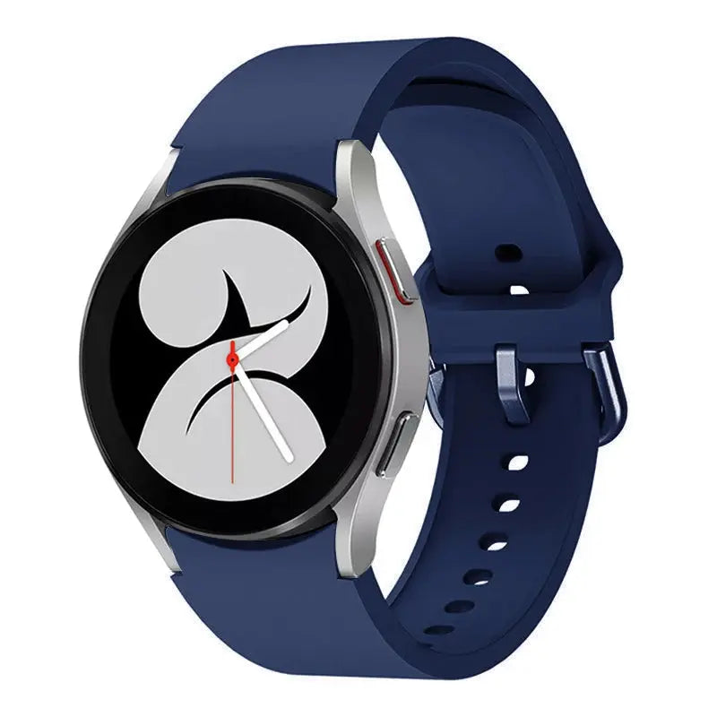 Original Arc Silicone Strap for Samsung Galaxy Watch 7 6 5 4 Pro Classic 40mm–47mm 20mm Band - STRAPS