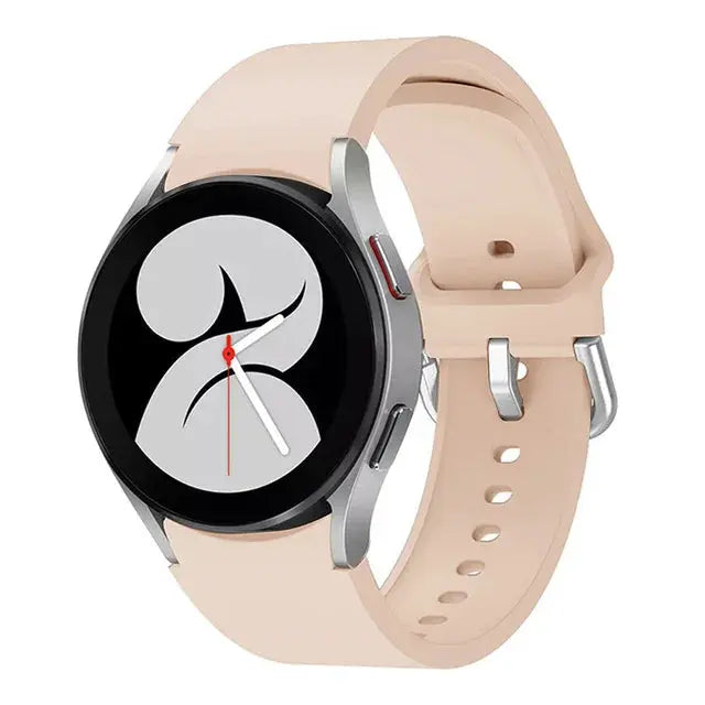 Original Arc Silicone Strap for Samsung Galaxy Watch 7 6 5 4 Pro Classic 40mm–47mm 20mm Band - STRAPS