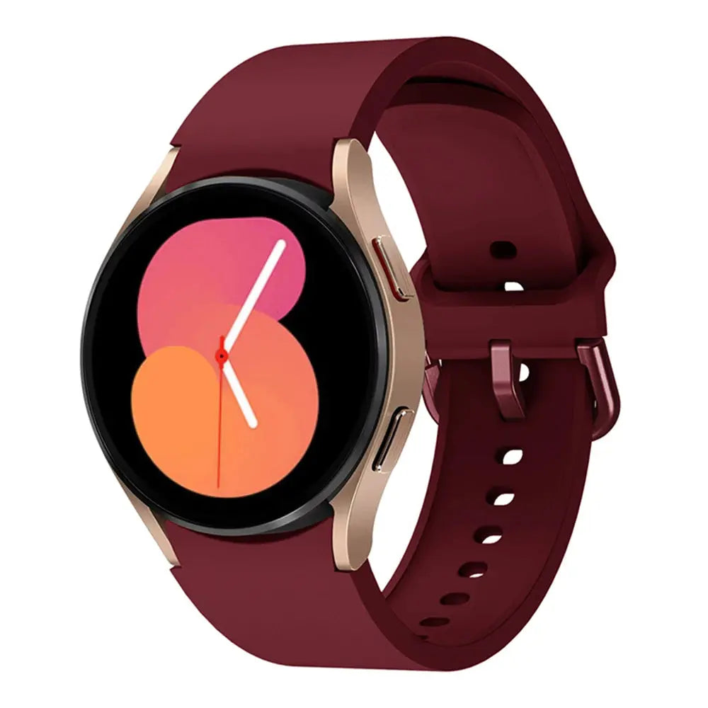 Original Arc Silicone Strap for Samsung Galaxy Watch 7 6 5 4 Pro Classic 40mm–47mm 20mm Band - STRAPS
