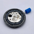 Original Japan NH35A Automatic Mechanical Movement - Black Datewheel, 24 Jewels - STRAPS