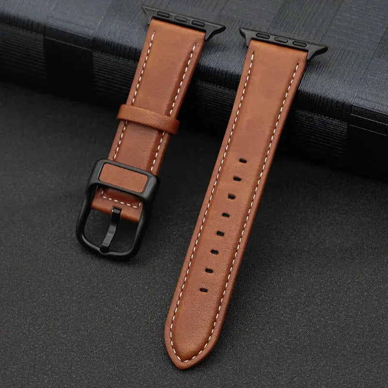 PU Leather Strap for Apple Watch Series 10, 9, 8, 7, 6, 5, SE, Ultra / Ultra 2 (49mm) STRAPS