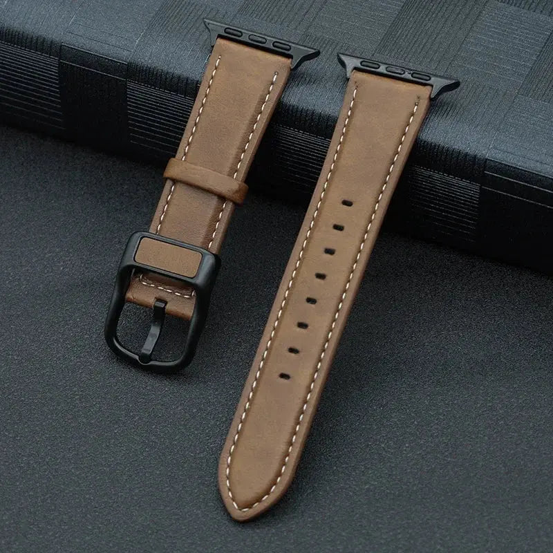 PU Leather Strap for Apple Watch Series 10, 9, 8, 7, 6, 5, SE, Ultra / Ultra 2 (49mm) STRAPS