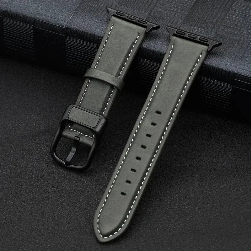 PU Leather Strap for Apple Watch Series 10, 9, 8, 7, 6, 5, SE, Ultra / Ultra 2 (49mm) STRAPS
