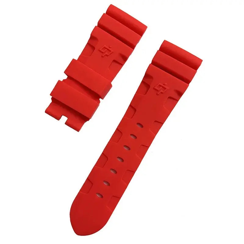 Panerai SUBMERSIBLE PAM 441/386 Silicone Watch Band - 24/26mm - Lightning Design - STRAPS