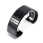 Premium-Grade Black Ceramic Watch Band Replacement for RADO DIAMASTER Series - STRAPS