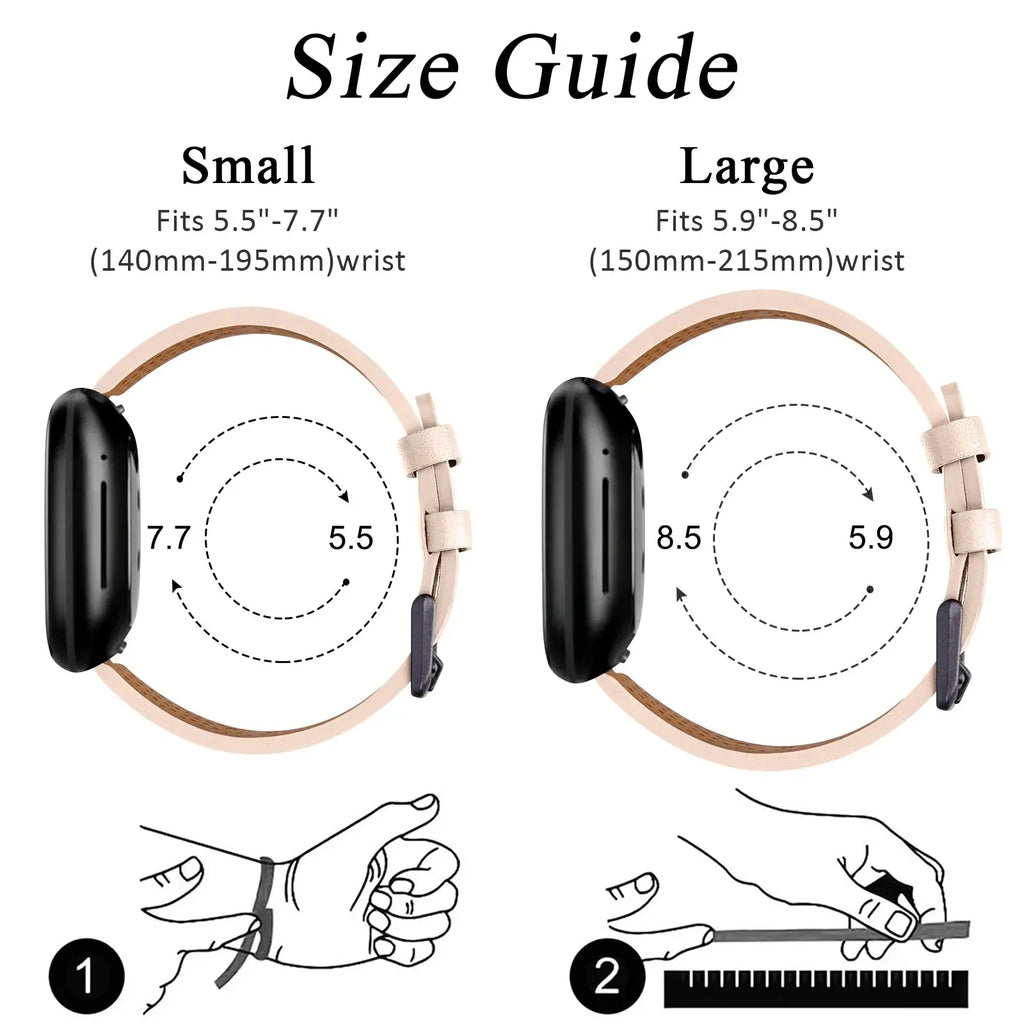 Premium Replacement Strap for Fitbit Versa 3/4, Sense & Sense 2 – Stylish & Comfortable - STRAPS